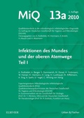 Cover: MIQ 13a: Infektionen des Mundes und der oberen Atemwege, Teil I - Urban & Fischer
