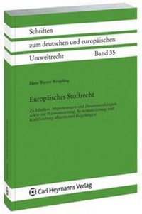 Bild: Europäisches Stoffrecht - Carl Heymanns Verlag