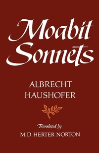Enlarge image Cover: Moabit Sonnets - WW Norton & Co