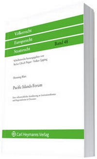 Enlarge image Cover: Pacific Islands Forum - Carl Heymanns Verlag
