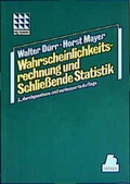 Cover: Wahrscheinlichkeitsrechnung und Schlie&szlig;ende Statistik - Hanser
