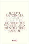 Cover: K&uuml;nder des Wortes und Diener eurer Freude - Verlag Herder