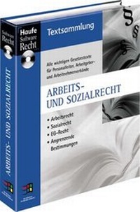 Abbildung von: Arbeits- und Sozialrecht. Textsammlung - Haufe-Lexware