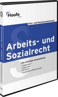 Abbildung von: Arbeits- und Sozialrecht. Textsammlung - Haufe-Lexware