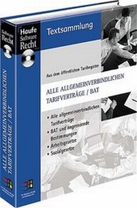 Abbildung von: Tarifverträge / BAT - Haufe-Lexware