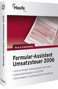 Abbildung von: Formular-Assistent Umsatzsteuer 2006 - Haufe-Lexware