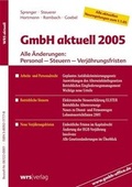 Cover: GmbH aktuell 2005 - Haufe-Lexware