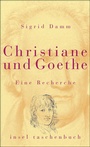 Cover: Christiane und Goethe - Insel