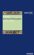 Cover: Die Erste Philosophie - Verlag Herder