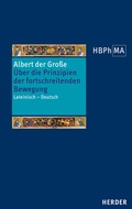 Cover: Liber de principiis motus processivi. &Uuml;ber die Prinzipien der fortschreitenden Bewegung - Verlag Herder