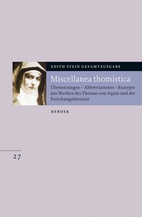 Enlarge image Cover: Miscellanea thomistica - Verlag Herder