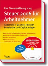 Abbildung von: Steuer 2006 für Arbeitnehmer - Haufe-Lexware