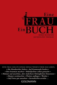 Enlarge image Cover: Eine Frau. Ein Buch. - Goldmann