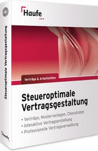 Abbildung von: StVG - Steueroptimale Vertragsgestaltung - Haufe-Lexware