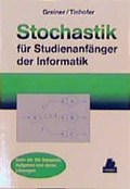 Cover: Stochastik f&uuml;r Studienanf&auml;nger der Informatik - Hanser