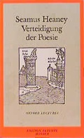 Cover: Verteidigung der Poesie - Hanser