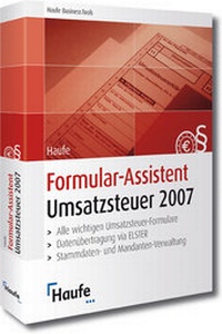 Abbildung von: Formular-Assistenz Umsatzsteuer 2007 - Haufe-Lexware