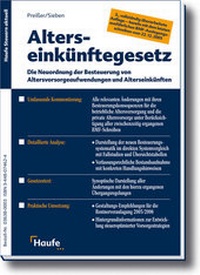 Abbildung von: Alterseinkünftegesetz - Haufe-Lexware