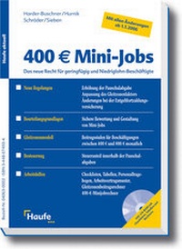 Abbildung von: 400 ? Mini-Jobs - Haufe-Lexware