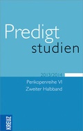 Cover: Predigtstudien - Kreuz Verlag