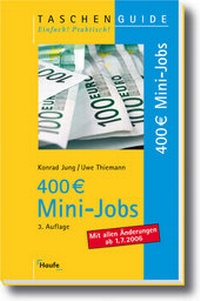 Abbildung von: 400 EUR Mini-Jobs - Haufe-Lexware