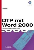 Cover: DTP mit Word 2000 - Hanser