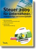 Cover: Steuer 2009 f&uuml;r Unternehmer, Selbstst&auml;ndige und Existenzgr&uuml;nder - Haufe-Lexware