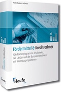 Cover: F&ouml;rdermittel und Kreditrechner - Haufe-Lexware