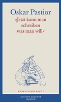 Cover: "Jetzt kann man schreiben was man will" - Hanser