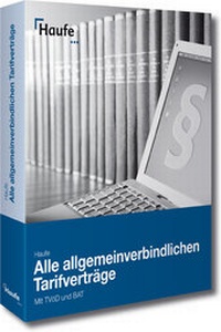 Abbildung von: Alle allgemeinverbindlichen Tarifverträge Mit TVöD und BAT - Haufe-Lexware