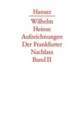 Cover: Die Aufzeichnungen. Frankfurter Nachlass - Hanser