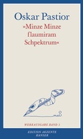 Cover: "Minze, Minze flaumiran Schpektrum" - Hanser