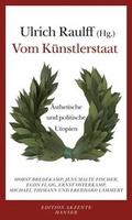 Cover: Vom K&uuml;nstlerstaat - Hanser