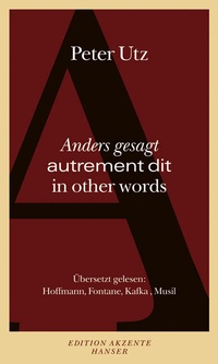 Enlarge image Cover: Autrement dit - Hanser