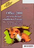 Cover: Office 2000 im betriebswirtschaftlichen Einsatz - Hanser
