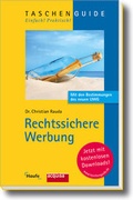 Cover: Rechtssichere Werbung - Haufe-Lexware