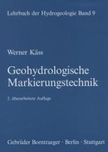Cover: Lehrbuch der Hydrogeologie / Geohydrologische Markierungstechnik - Borntraeger