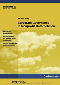 Bild vergrößern Bild: Corporate Governance in Nonprofit-Unternehmen - WRS Verlag