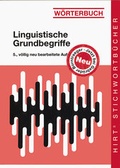 Cover: W&ouml;rterbuch Linguistische Grundbegriffe - Borntraeger