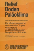 Cover: Zur Morphogenese in den feuchten Tropen - Borntraeger