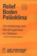 Cover: Verwitterung und Morphogenese im Dekkan - eine Prozessanalyse - Borntraeger