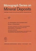 Cover: Zur Minerogenie des hydrothermalen Baryts in Deutschland - Borntraeger