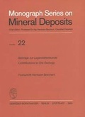 Cover: Beitr&auml;ge zur Lagerst&auml;ttenkunde /Contributions to Ore Geology - Borntraeger