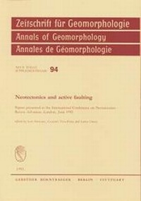 Enlarge image Cover: Neotectonics and active faulting - Borntraeger