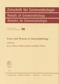 Cover: Form and Process in Geomorphology - Borntraeger