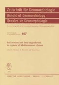 Cover: Soil erosion and land degradation in regions of Mediterranean climate - Borntraeger