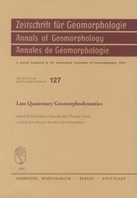 Enlarge image Cover: Late Quaternary Geomorphodynamics - Borntraeger