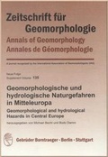 Cover: Geomorphologische und hydrologische Naturgefahren in Mitteleuropa = Geomorphological and hydrological Hazards in Central Europe - Borntraeger