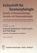 Cover: Colluvial Sediments, Flood Loams and Peat Bogs - Borntraeger