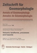 Cover: Volcanic landforms, processes and hazards - Borntraeger
